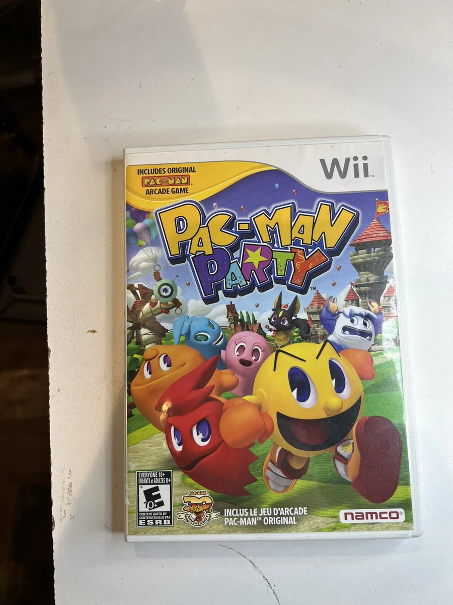 Pac Man Party Nintendo Wii Game COMPLETE 722674800266 eBay