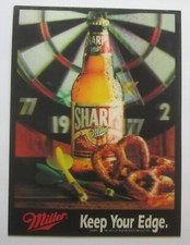 Miller Sharps Beer 8 x 11 inch Lenticular 3-D Picture Great 3-D!