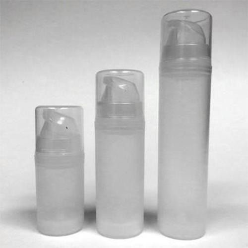 108 Empty Airless Pump Bottles 15ml 30ml 50ml 100ml 150ml Plastic Metal Free - Picture 1 of 4