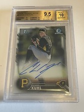 2016 Bowman Chrome Prospect 1st Auto Chad Kuhl #BCAP-CK BGS 9.5/10 Rockies A