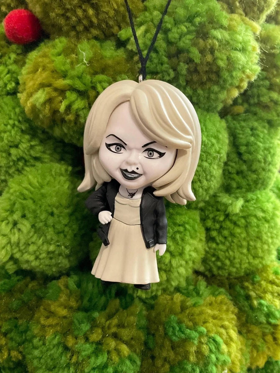 Black and White Tiffany Valentine Ornament