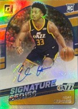 🔥🏀2020 Donruss Signature Series#SG-EHU Elijah Hughes 