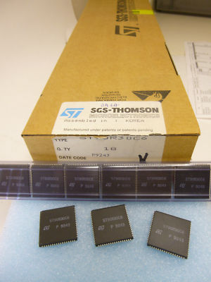 2 pieces ST90R30 C6 ROMLESS HCMOS MCU w. A/D CONVERTER 90T30 ST9030 NEW