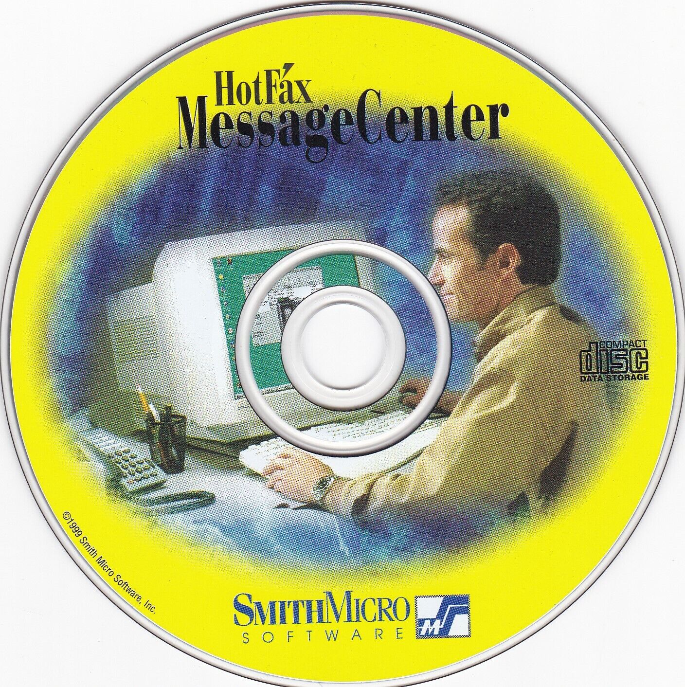 Smith Micro Software: Hot Fax Message Center (PC CD, 1999) *DISC ONLY*