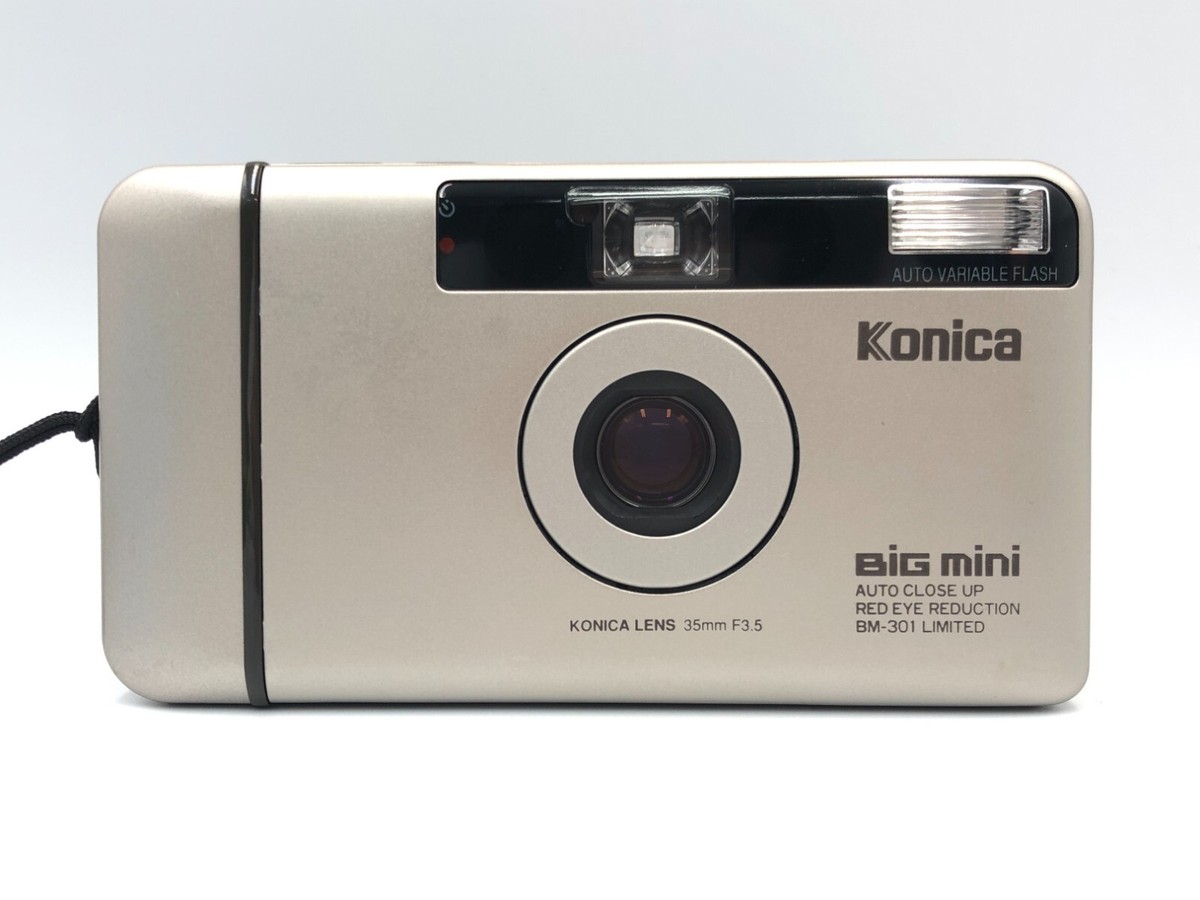 ■完動品 良品　Konica Big mini BM-301 LIMITED Konica Big Mini BM-301 Limited Point & Shoot 35mm Compact