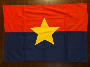Vietnam Era North Vietnamese Army Viet Cong VC NLF 26X18 Vehicle / Spotter Flag