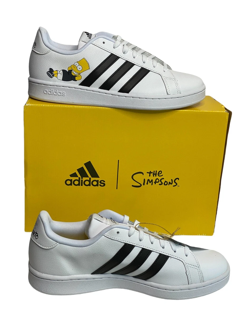 adidas grand court x the simpsons