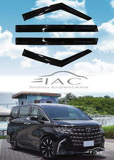 For Toyota Alphard 2023-on Window Visor Vent Sun Shade Rain Guard Door Visor