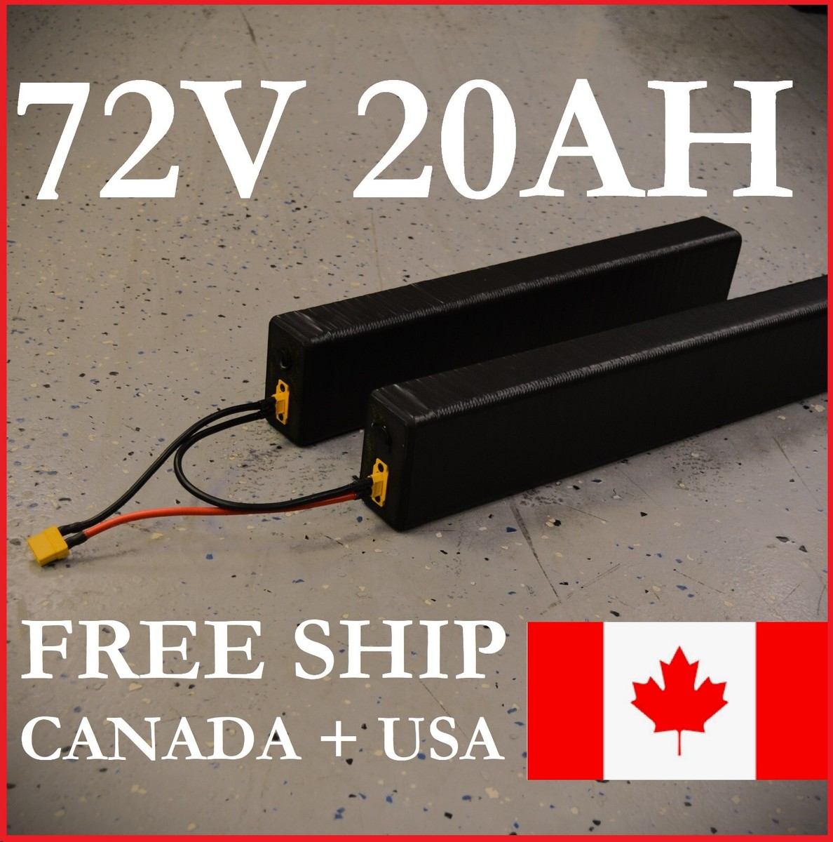 自転車バッテリー Titan 72 Compact - 50ah E Ride Pro Battery – ChiBatterySystems