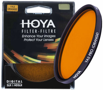 Original Hoya 72mm YA3 Pro Orangenfilter. Made in Japan. Profi Qualitätsglas.