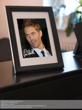 Repro-Autogramm - Paul Walker - Gerahmt - Schauspieler