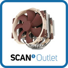 Noctua NH-D15 Dual Radiator Quiet CPU Cooler with two NH-A15 Fans