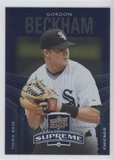 2010 Upper Deck Supreme Blue Gordon Beckham #S-60 1p1
