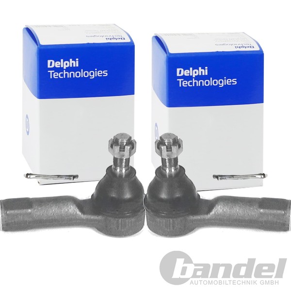 2X Delphi SpurstangenkÖPfe Passend FüR Toyota Camry Celica Corolla RAV Yaris-image