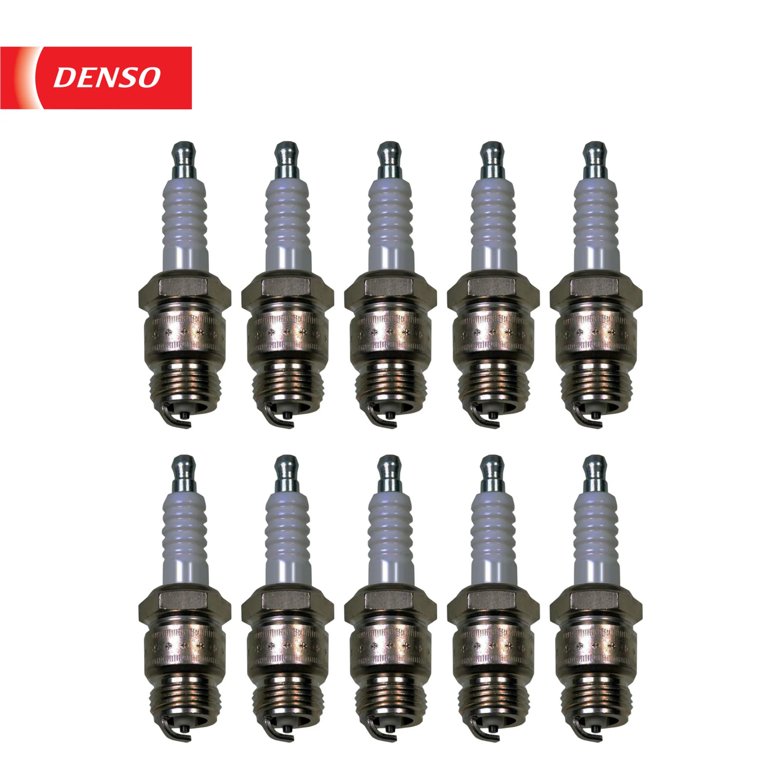 DENSO Spark Plug 5008 U-Groove Nickel  10x for Ford F-250 4.9L