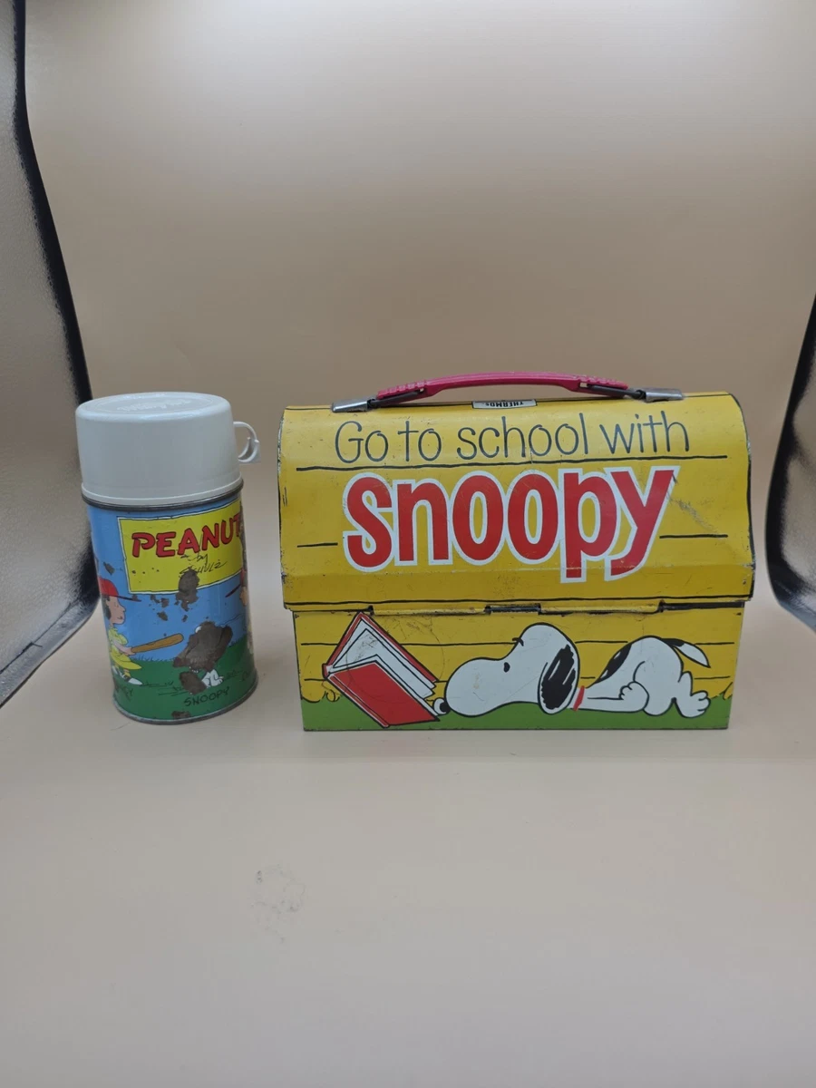 Snoopy Lunch In Collectible Metal Lunchboxes (Pre-1970) for sale