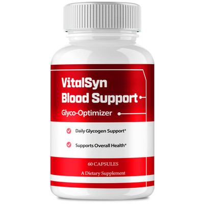 VitalSyn Glyco Optimizer Capsules for Blood Circulation & Stable Levels 60ct