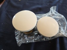 Signature Hardware 485676 Kit de drenaje de bañera táctil punta esmalte blanco desbordamiento
