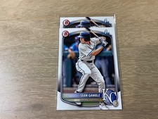 2025 Bowman Draft Baseball Sean Gamble #BD-178 Kansas City Royals