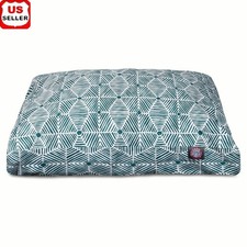 Rectangle Dog Bed Washable Non Slip Pet Bed Removable Cover Dog Crate Bed New