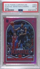 2018-19 Panini Chronicles Marquee Pink Kostas Antetokounmpo #262 PSA 9 MINT 8d2