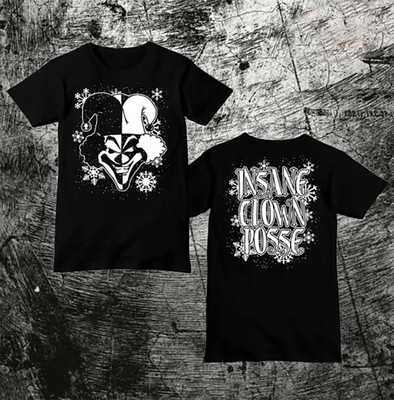 NEw INSANE CLOWN POSSE ICP MERRY CHRISTMAS SANTA T-Shirt GC4493