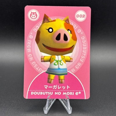 Maggie Animal Crossing Card e+ 002 Doubutsu no mori Nintendo Japan TCG S105-30
