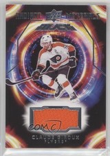 2018-19 SPx UD Black Radiant Materials Claude Giroux #RM-CG 4ud