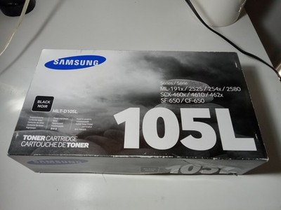 New **Open Box** MLT-D105L  -  Original Samsung Toner Cartridge Black OEM