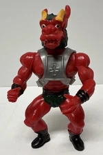 Red Dragoon 1982 Remco Galaxy Warriors Heroes Dragon Head MOTU Hong Kong Figure