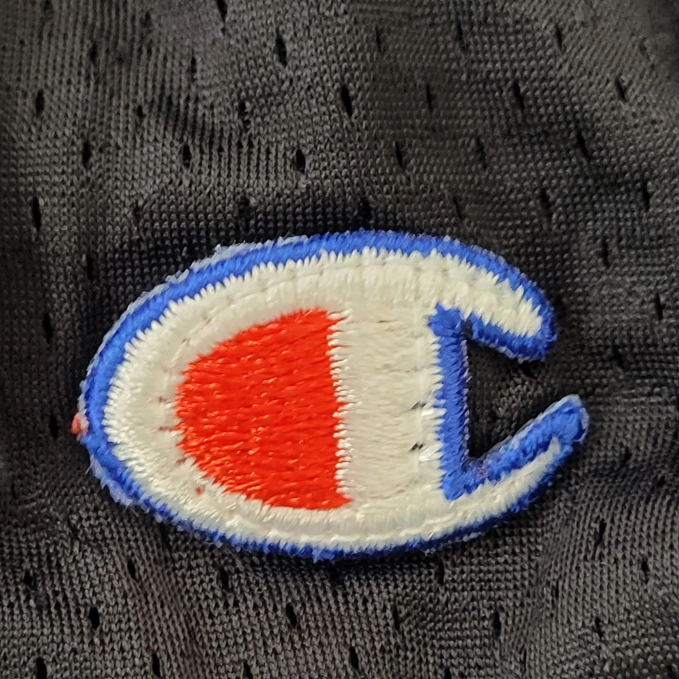 Pantalones Cortos Vintage Champion Kutztown University Malla XS/S 80s 90s Hechos en EE. UU. Nylon Foto 4 de 4