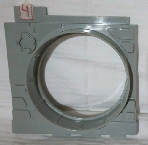 Vintage 1989 Teenage Mutant Ninja Turtles TMNT Sewer Lair Playset Part Wall Gray - Picture 8 of 9