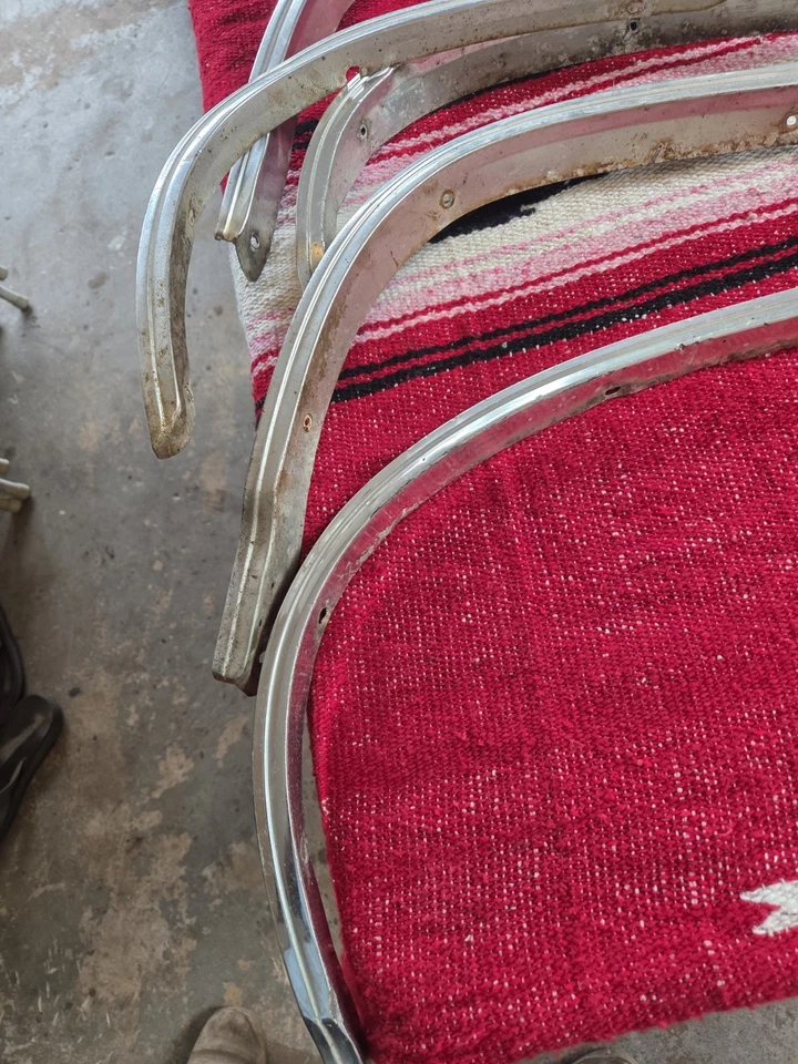 1970 70 CHEVROLET IMPALA CAPRICE WHEEL WELL TRIM MOLDINGS ORIGINAL OEM Foto 2 de 4