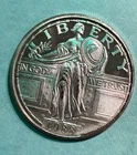 1988 STANDING LIBERTY ONE TROY OUNCE ROUND BU CONDITION