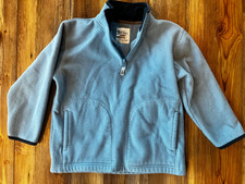 Old Navy Boys Size Small 6/7 Blue Collar Sweater-Fleece Pullover