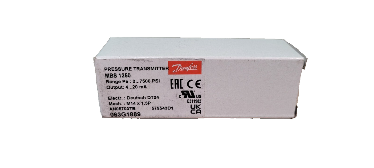 JCB 332/x7524 Sauer Danfoss Pressure Transmitter MBS 1250 for sale