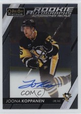 2023-24 O-Pee-Chee Platinum Rookie Auto Joona Koppanen #R-JK Auto 0i8o
