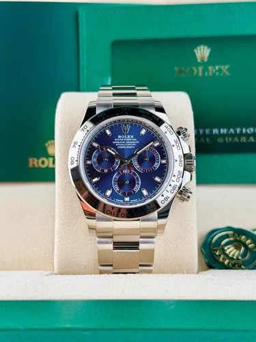 Rolex Daytona 40 Blue/Blue Index Oyster Preowned 2023 116509