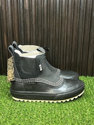Size 8 - Vans Mte Standard Mid Chelsea Snow Black / Bone VN000CBH1OF