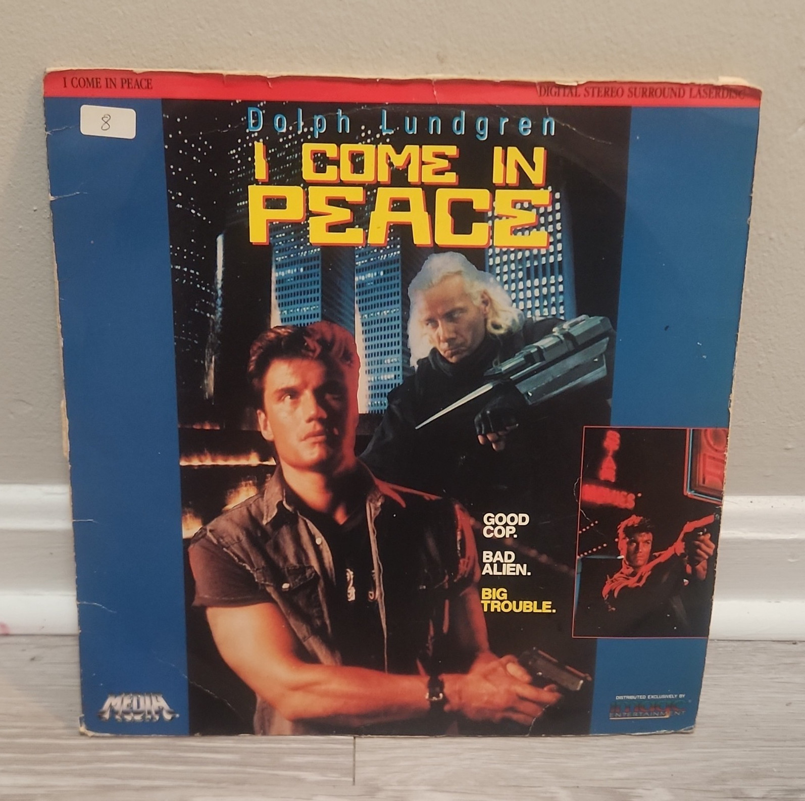 I Come in Peace LaserDisc R Sci-Fi (1990) Dolph Lundgren Craig R. Baxley