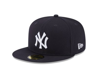 New Era MLB 59Fifty New York Yankees Fitted Cap navy white 97265