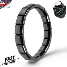 Hematite Bracelet Magnetic Healing Stone Beaded Bracelet UK