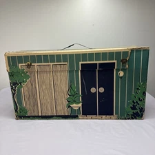 Vintage 1962 Original Mattel BARBIE DREAM HOUSE #816 w/ Furniture + Extras