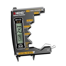 Battery Tester Digital Multipurpose Small Battery Tester for Home Use 9V C/D