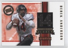 2005 Press Pass SE Game Used Jerseys Gold 497/550 Derek Anderson #JC/DA 0a1