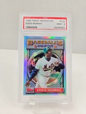 1993 Finest Refractor #122 Eddie Murray PSA 9 Baseball's Finest