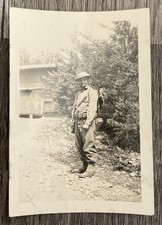 Vintage Photo Of WW2 Soldier