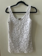 Boutique Essentials Women s White Floral Lace...