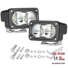 LED Pods, 3 Inch 40W Small Pods Light Spot Beam Off Road LED Cubes White Spot