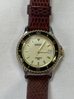 Seiko Sports 50 7N82-0291 R1 Womens Quartz Date Lume Dial Diver Style
